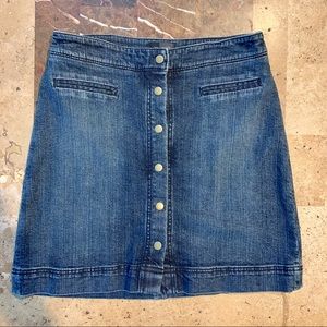 Women’s SZ 4 THE LIMITED Denim Stretch Mini Skirt
